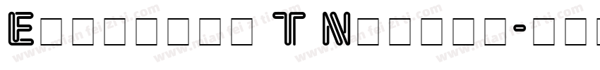 Eklektic T Normal字体转换